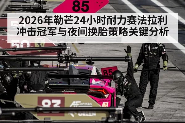 Ferrari endurance racing pit stop